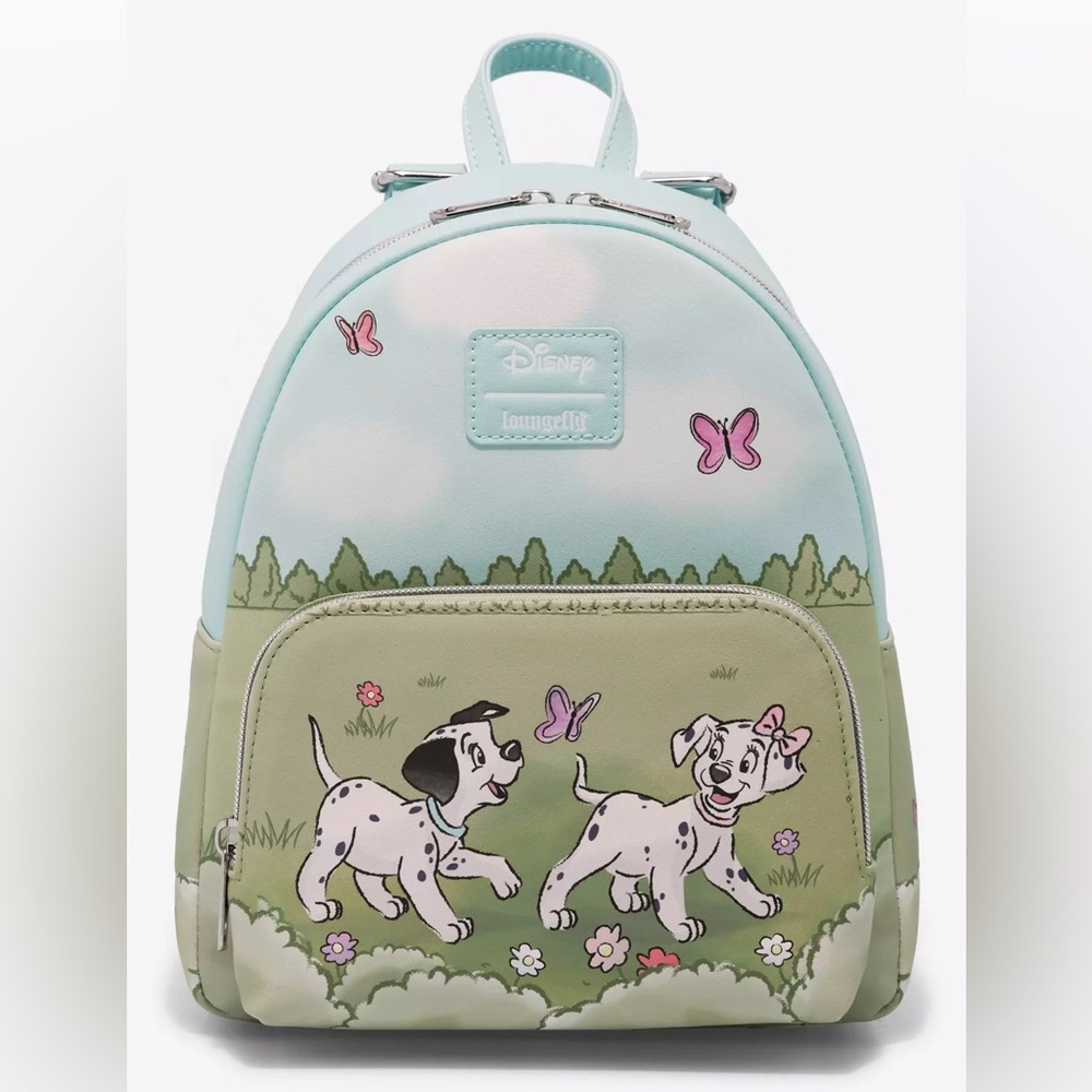 Loungefly Disney 101 Dalmatians Flower Field Mini Backpack
